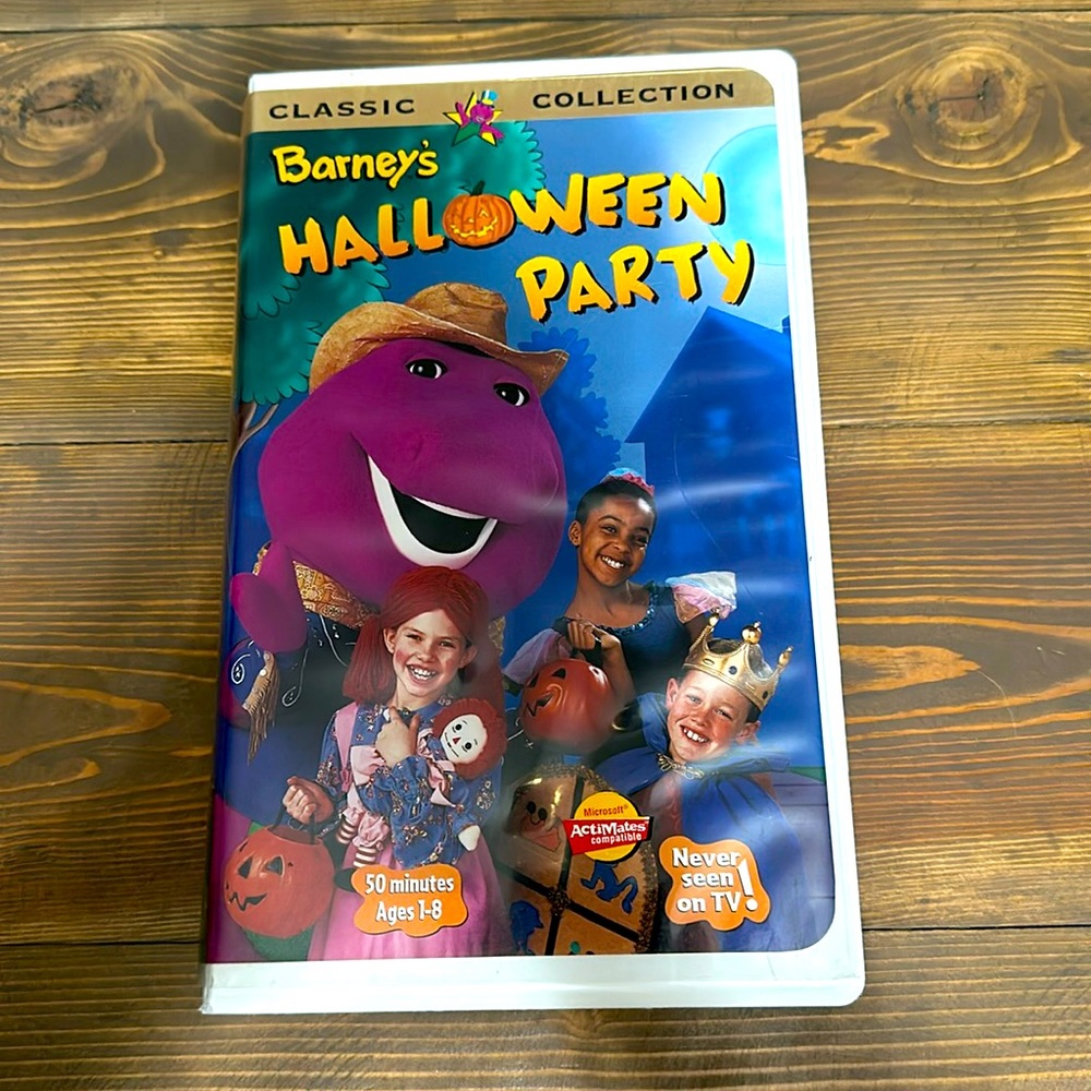 Barney’s Halloween Party VHS